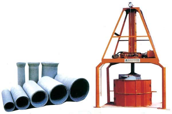 Concrete Pipe Machine (Vertical) - Vertical Pipe Forming Machine