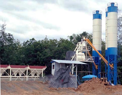 concrete batching plant hzs50