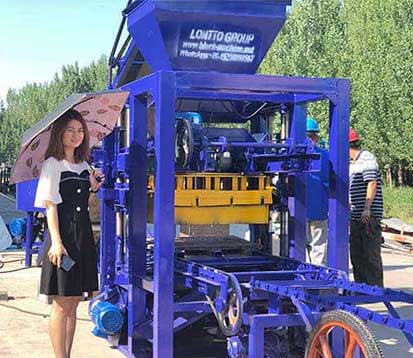 LMT4-26 Concrete Block Making Plant