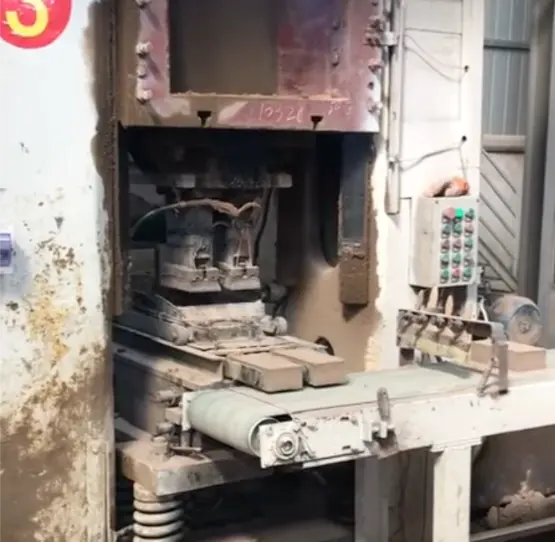 Fire brick making process
