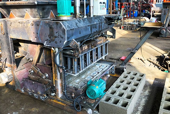 Portable concret block making machine supplier