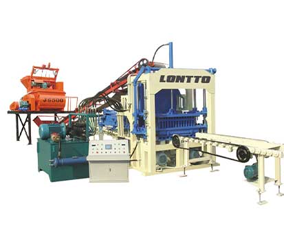 QT4-15 German Concrete Brick Machine