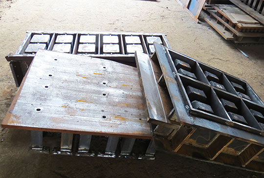 german block machine block mould