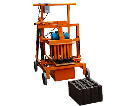QMJ2-40 Manual Hollow Block Machine
