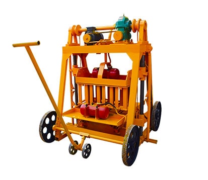 QMJ4-45 Manual Hollow Block Maker Machine