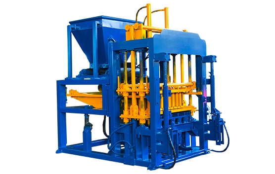 qt6 15 fly ash bricks machine