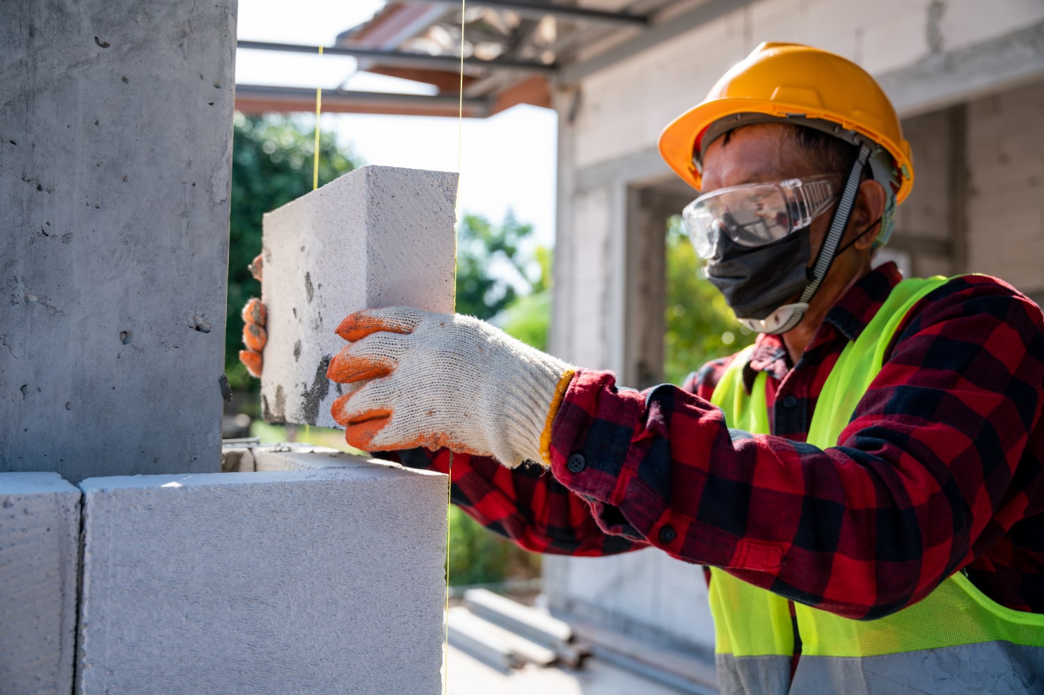 the raw materials of concrete hollow block
